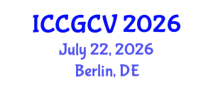 International Conference on Computational Geometry and Computer Vision (ICCGCV) July 22, 2026 - Berlin, Germany
