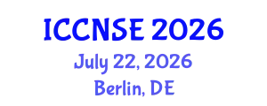 International Conference on Cognitive and Neural Systems Engineering (ICCNSE) July 22, 2026 - Berlin, Germany