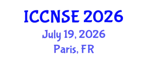 International Conference on Cognitive and Neural Systems Engineering (ICCNSE) July 19, 2026 - Paris, France