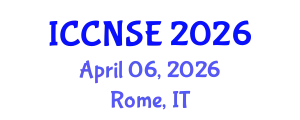 International Conference on Cognitive and Neural Systems Engineering (ICCNSE) April 06, 2026 - Rome, Italy