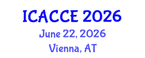 International Conference on Applied Chemistry and Chemical Engineering (ICACCE) June 22, 2026 - Vienna, Austria