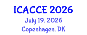 International Conference on Applied Chemistry and Chemical Engineering (ICACCE) July 19, 2026 - Copenhagen, Denmark