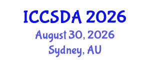 International Conference on Computational Statistics and Data Analysis (ICCSDA) August 30, 2026 - Sydney, Australia