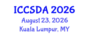 International Conference on Computational Statistics and Data Analysis (ICCSDA) August 23, 2026 - Kuala Lumpur, Malaysia