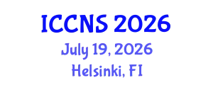International Conference on Computer Networks and Security (ICCNS) July 19, 2026 - Helsinki, Finland
