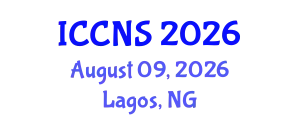 International Conference on Computer Networks and Security (ICCNS) August 09, 2026 - Lagos, Nigeria