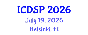 International Conference on Digital Signal Processing (ICDSP) July 19, 2026 - Helsinki, Finland