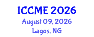 International Conference on Cinema and Media Engineering (ICCME) August 09, 2026 - Lagos, Nigeria