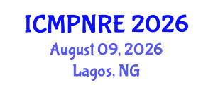 International Conference on Medical Physics, Nuclear and Radiological Engineering (ICMPNRE) August 09, 2026 - Lagos, Nigeria