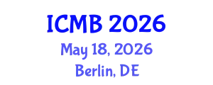 International Conference on Mathematical Biology (ICMB) May 18, 2026 - Berlin, Germany