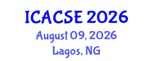 International Conference on Applied Computer Science and Engineering (ICACSE) August 09, 2026 - Lagos, Nigeria