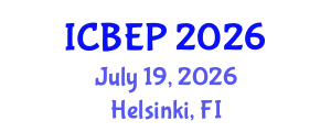 International Conference on Behavioral and Educational Psychology (ICBEP) July 19, 2026 - Helsinki, Finland