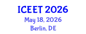 International Conference on Education and Educational Technology (ICEET) May 18, 2026 - Berlin, Germany
