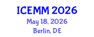 International Conference on Economics and Marketing Management (ICEMM) May 18, 2026 - Berlin, Germany