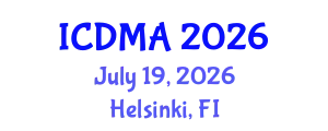 International Conference on Data Mining and Analysis (ICDMA) July 19, 2026 - Helsinki, Finland