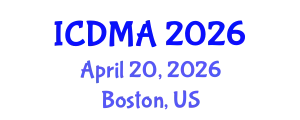 International Conference on Data Mining and Analysis (ICDMA) April 20, 2026 - Boston, United States