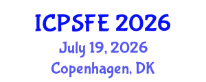 International Conference on Plasma Science and Fusion Engineering (ICPSFE) July 19, 2026 - Copenhagen, Denmark