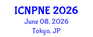 International Conference on Nuclear Physics and Nuclear Engineering (ICNPNE) June 08, 2026 - Tokyo, Japan