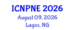International Conference on Nuclear Physics and Nuclear Engineering (ICNPNE) August 09, 2026 - Lagos, Nigeria