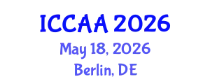 International Conference on Computational Aerodynamics and Aeromechanics (ICCAA) May 18, 2026 - Berlin, Germany