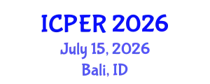 International Conference on Production, Energy and Reliability (ICPER) July 15, 2026 - Bali, Indonesia