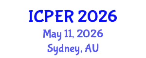 International Conference on Production, Energy and Reliability (ICPER) May 11, 2026 - Sydney, Australia