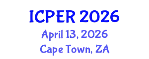 International Conference on Production, Energy and Reliability (ICPER) April 13, 2026 - Cape Town, South Africa
