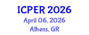 International Conference on Production, Energy and Reliability (ICPER) April 06, 2026 - Athens, Greece