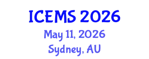 International Conference on Econometrics and Management Sciences (ICEMS) May 11, 2026 - Sydney, Australia