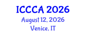 International Conference on Computer Communications and Applications (ICCCA) August 12, 2026 - Venice, Italy