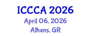 International Conference on Computer Communications and Applications (ICCCA) April 06, 2026 - Athens, Greece