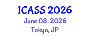 International Conference on Astronomy and Space Sciences (ICASS) June 08, 2026 - Tokyo, Japan