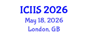 International Conference on Intelligent Information Systems (ICIIS) May 18, 2026 - London, United Kingdom
