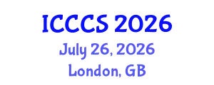 International Conference on Communication and Cultural Sciences (ICCCS) July 26, 2026 - London, United Kingdom