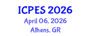 International Conference on Plant and Environmental Sciences (ICPES) April 06, 2026 - Athens, Greece