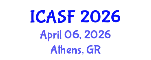 International Conference on Aquatic Sciences and Fisheries (ICASF) April 06, 2026 - Athens, Greece