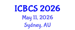 International Conference on Biological and Chemical Sciences (ICBCS) May 11, 2026 - Sydney, Australia