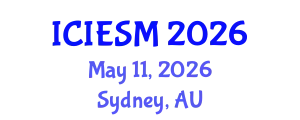 International Conference on Innovation, Entrepreneurship and Strategic Management (ICIESM) May 11, 2026 - Sydney, Australia