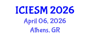 International Conference on Innovation, Entrepreneurship and Strategic Management (ICIESM) April 06, 2026 - Athens, Greece