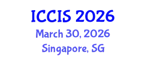 International Conference on Computer and Information Sciences (ICCIS) March 30, 2026 - Singapore, Singapore