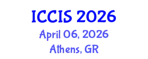 International Conference on Computer and Information Sciences (ICCIS) April 06, 2026 - Athens, Greece