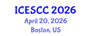 International Conference on Earth Science and Climate Change (ICESCC) April 20, 2026 - Boston, United States