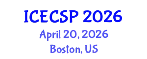 International Conference on Electronics, Control and Signal Processing (ICECSP) April 20, 2026 - Boston, United States