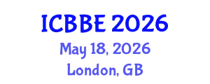 International Conference on Biophysical and Biomedical Engineering (ICBBE) May 18, 2026 - London, United Kingdom