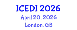 International Conference on Equality, Diversity and Inclusion (ICEDI) April 20, 2026 - London, United Kingdom