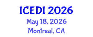 International Conference on Equality, Diversity and Inclusion (ICEDI) May 18, 2026 - Montreal, Canada