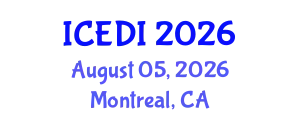 International Conference on Equality, Diversity and Inclusion (ICEDI) August 05, 2026 - Montreal, Canada