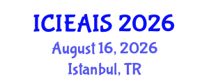 International Conference on Industrial, Engineering and Applied Intelligent Systems (ICIEAIS) August 16, 2026 - Istanbul, Turkey