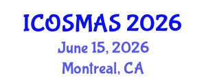 International Conference on Orthopedics, Sports Medicine and Arthroscopic Surgery (ICOSMAS) June 15, 2026 - Montreal, Canada