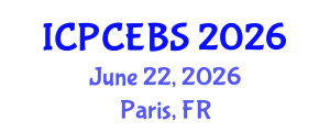 International Conference on Psychology, Cognitive, Education and Behavioral Sciences (ICPCEBS) June 22, 2026 - Paris, France